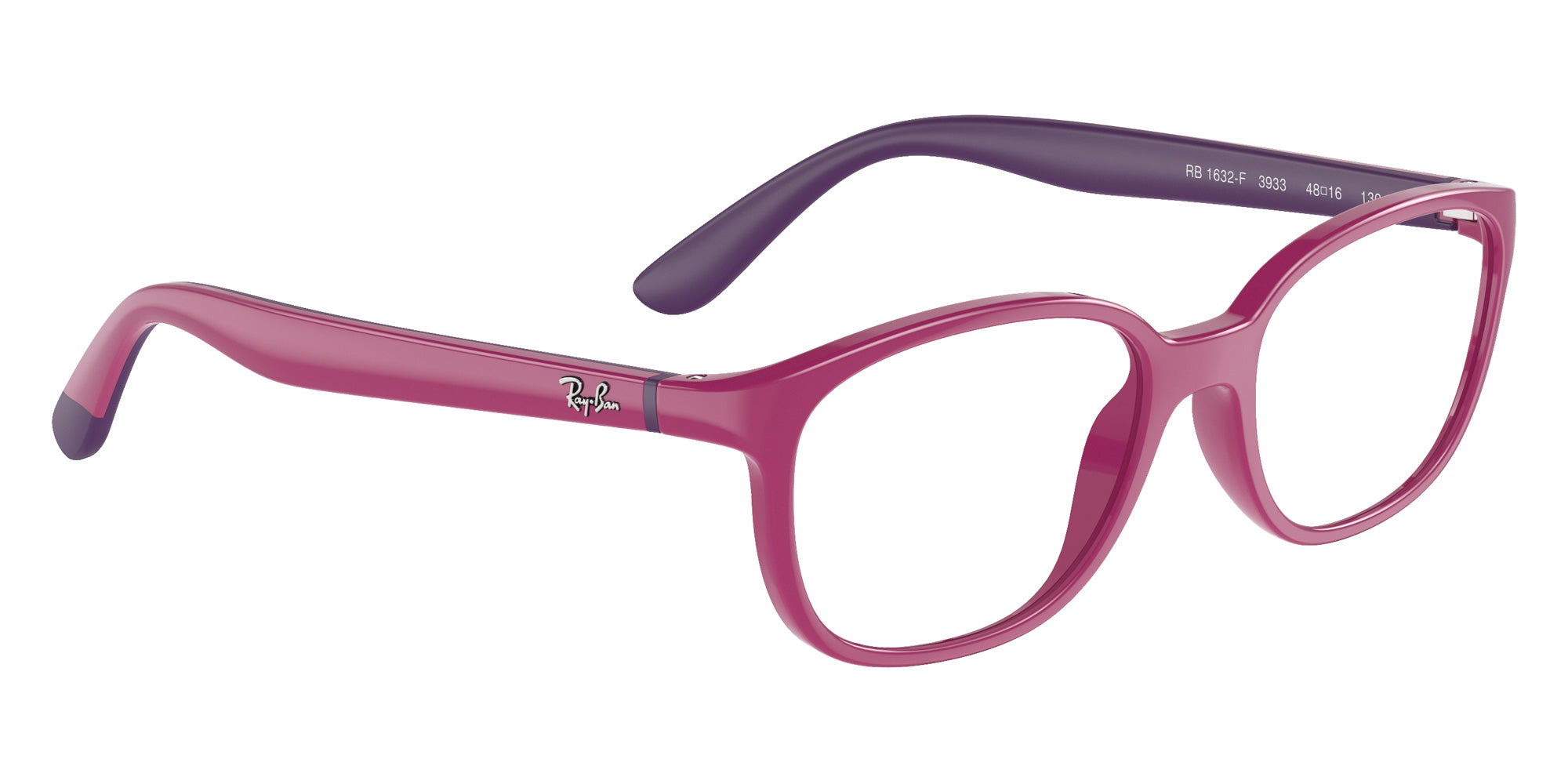 Ray-Ban® RY1632F RY1632F 3933 48 Eyeglasses - Fucsia On Violet