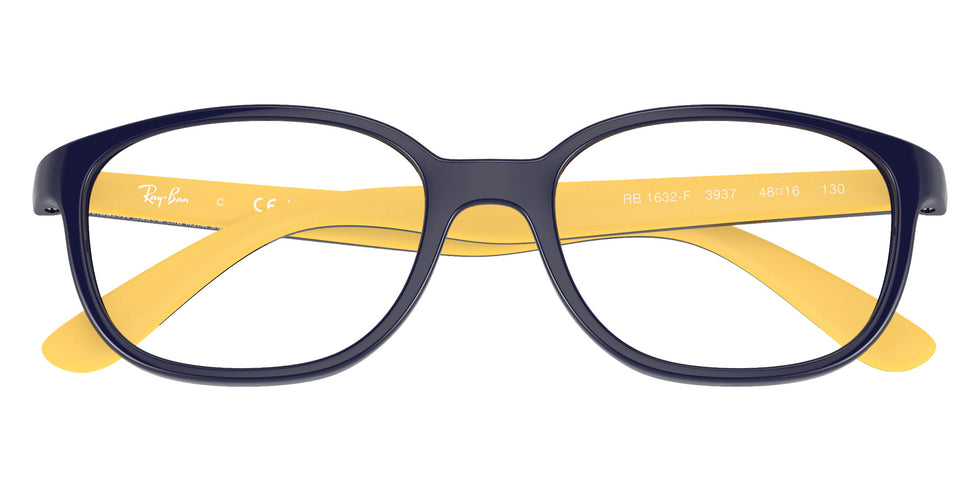 Ray-Ban® RY1632F RY1632F 3937 48 Eyeglasses - Dark Blue On Yellow