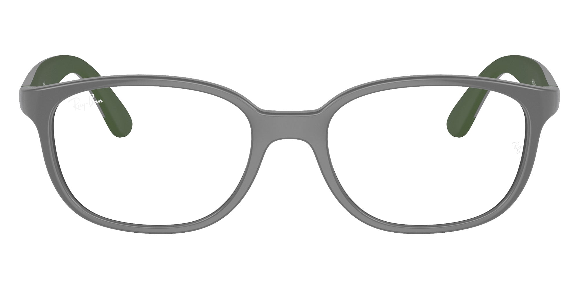 Ray-Ban® RY1632F RY1632F 3964 48 Eyeglasses - Dark Gray On Green