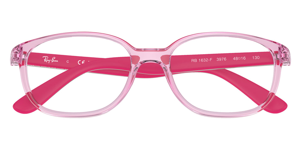 Ray-Ban® RY1632F RY1632F 3976 48 Eyeglasses - Gray On Fuchsia