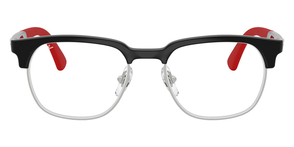 Ray-Ban® RY1641 RY1641 3928 48 Eyeglasses - Black On Rubber Red