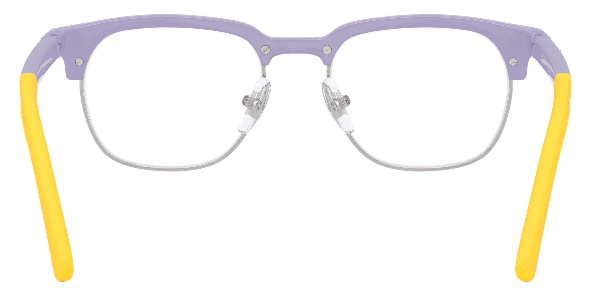 Ray-Ban® RY1641 RY1641 7506 48 Eyeglasses - Lilac On Rubber Yellow