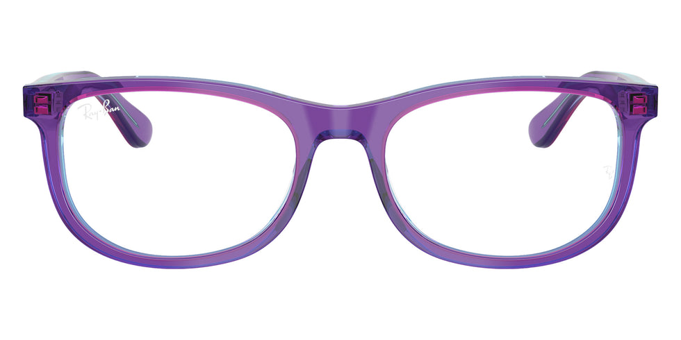 Ray-Ban® RY1642 RY1642 3997 48 Eyeglasses - Transparent Violet/Light Blue