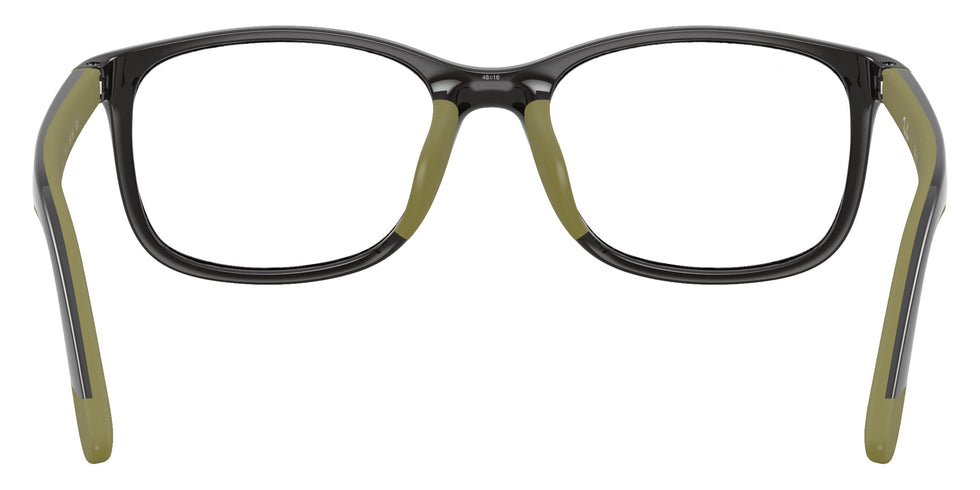 Ray-Ban® RY1644 RY1644 7511 48 Eyeglasses - Gray On Rubber Green