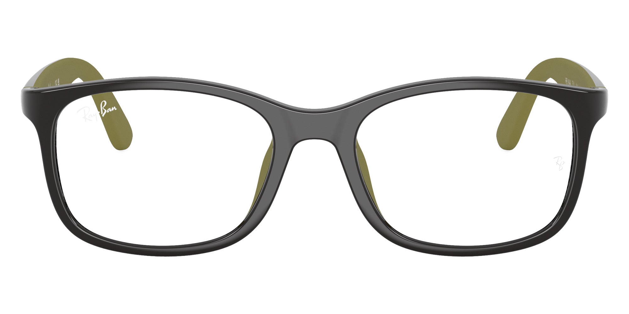 Ray-Ban® RY1644 RY1644 7511 48 Eyeglasses - Gray On Rubber Green
