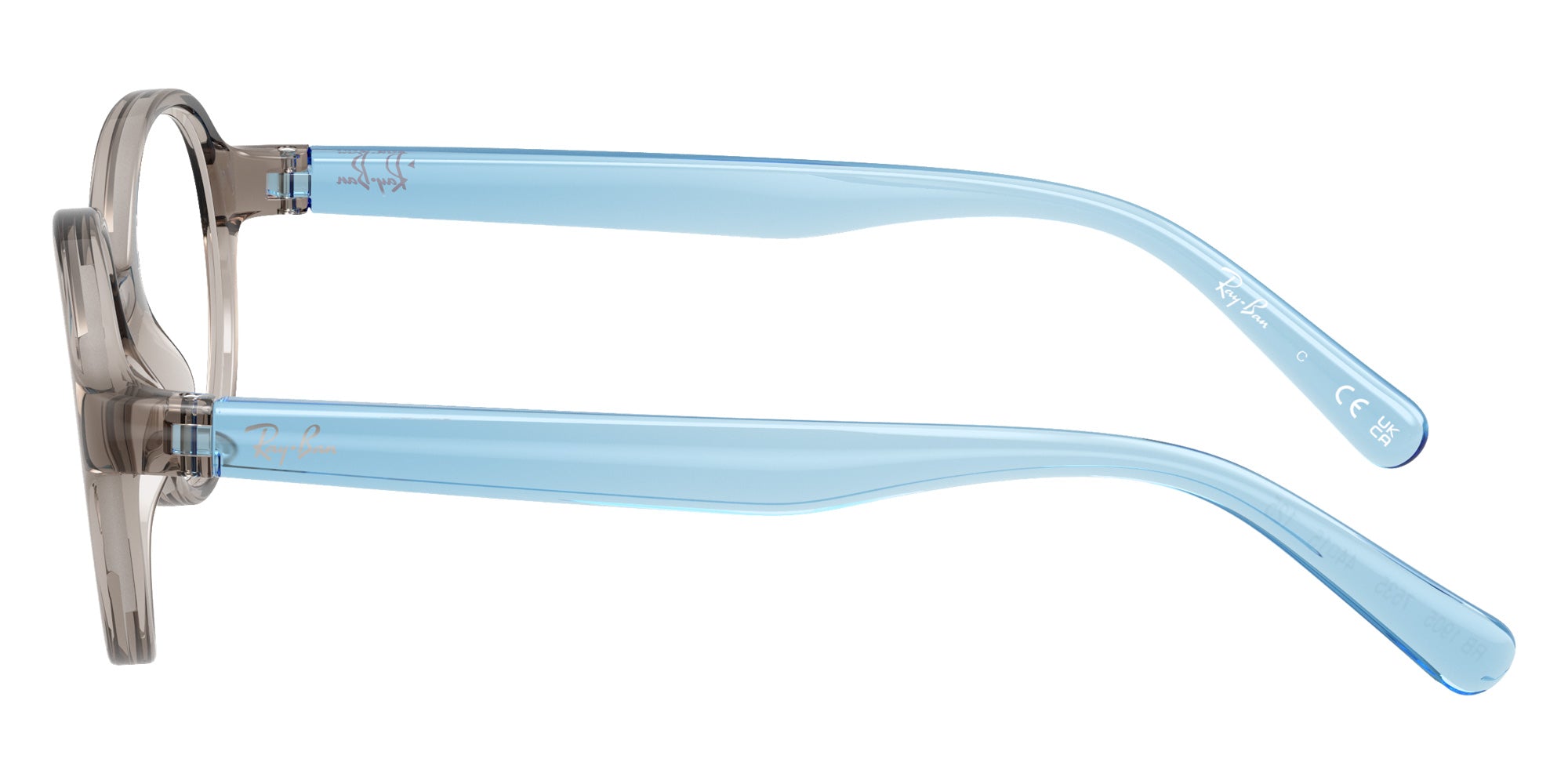 Ray-Ban® RY1905 RY1905 7535 44 Eyeglasses - Transparent Blue