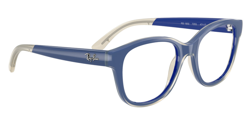 Ray-Ban® RY1950 RY1950 7203 44 Eyeglasses - Blue On Transparent