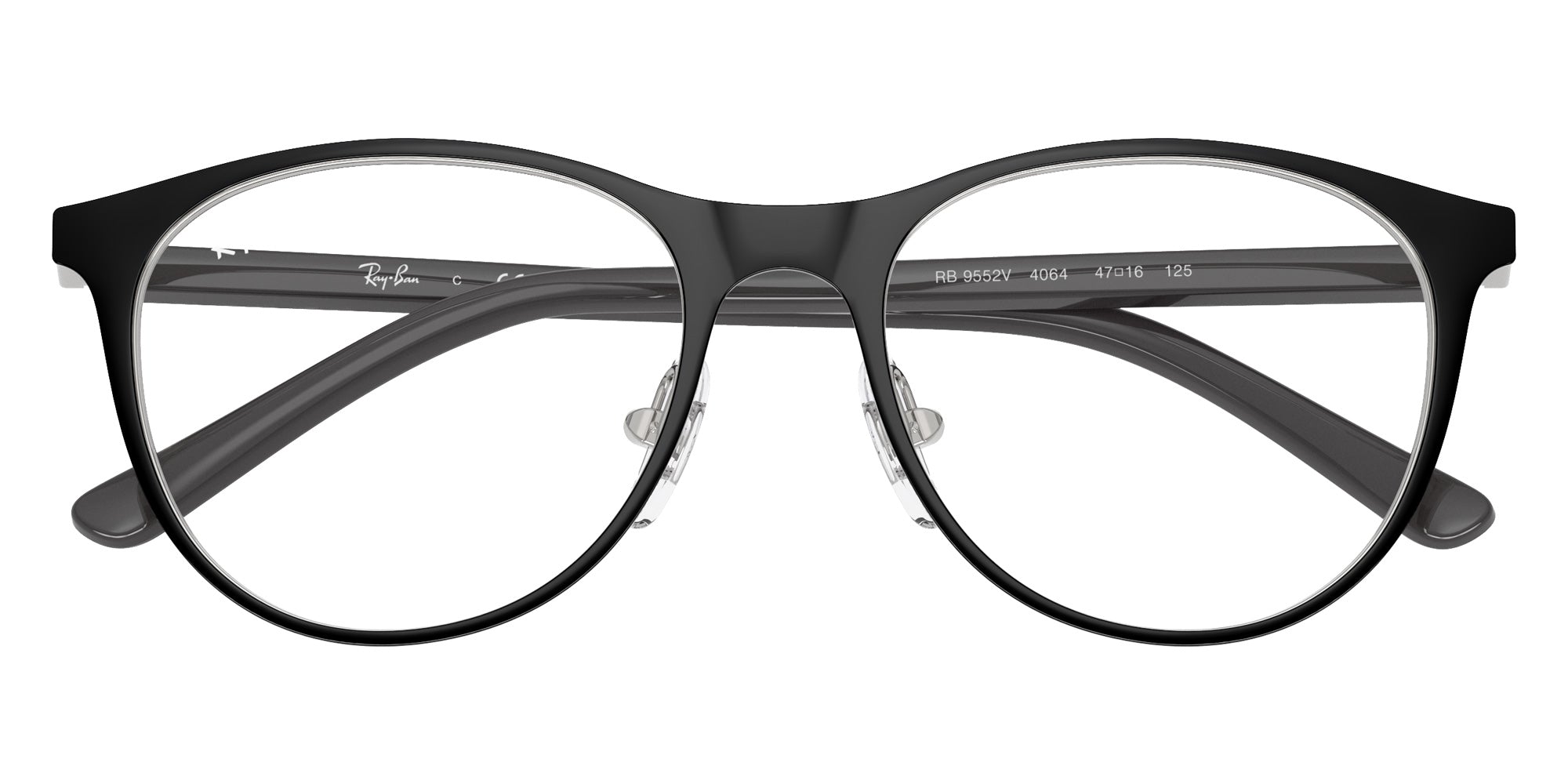 Ray-Ban® RY9552V RY9552V 4064 47 Eyeglasses - Gray