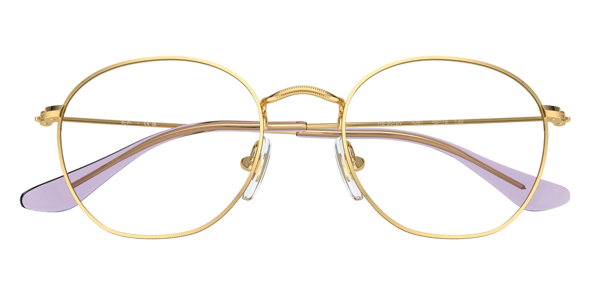 Ray-Ban® RY9572V RY9572V 4091 48 Eyeglasses - Arista Gold