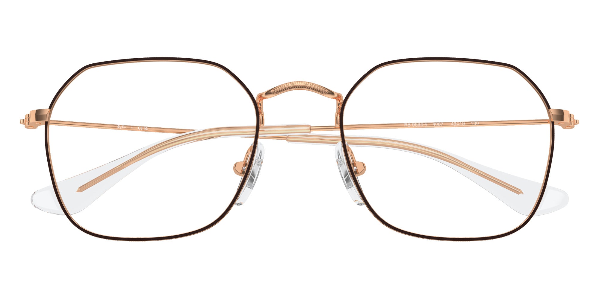 Ray-Ban® RY9594V RY9594V 4087 47 Eyeglasses - Rose Gold