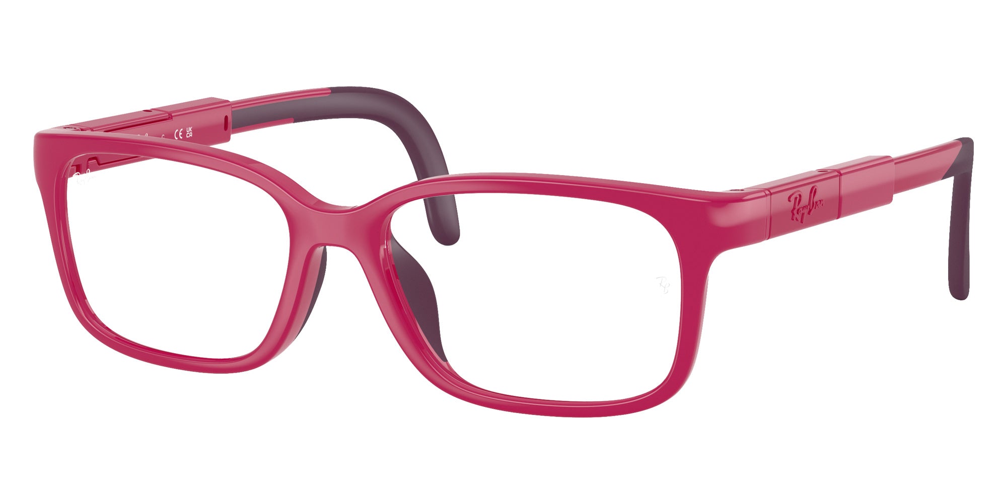 Ray-Ban® RYA1980 RYA1980 7531 47 Eyeglasses - Purple/Violet