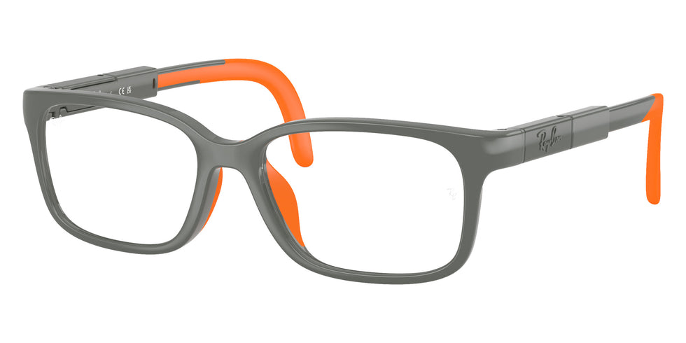 Ray-Ban® RYA1980 RYA1980 7533 47 Eyeglasses - Gray/Orange
