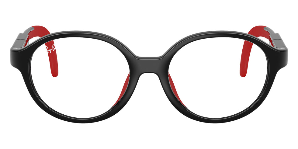 Ray-Ban® RYA1981 RYA1981 7529 45 Eyeglasses - Black/Red