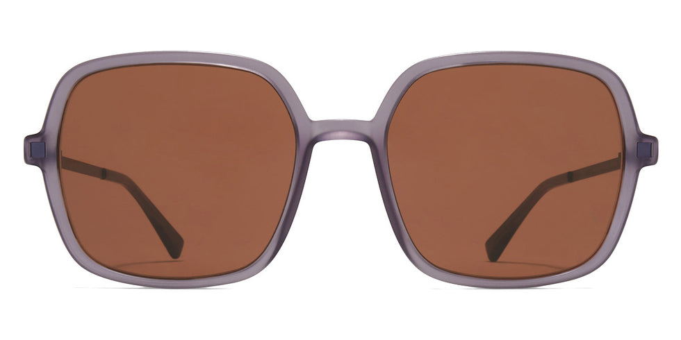 Mykita® SAIMA MYK SAIMA C93 Matte Smoke/Blackberry / Brown Solid 52 - C93 Matte Smoke/Blackberry / Brown Solid Sunglasses