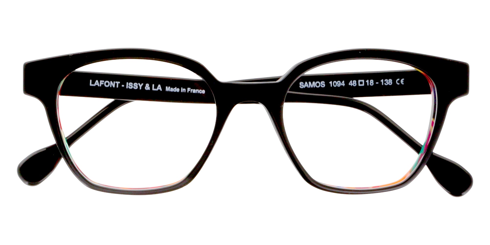 Lafont® SAMOS SAMOS 1094 48 - Black - 1094 Eyeglasses