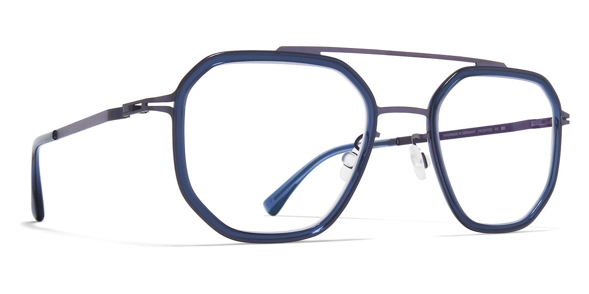 Mykita® SATU MYK SATU A66 Blackberry/Deep Ocean 51 - A66 Blackberry/Deep Ocean Eyeglasses