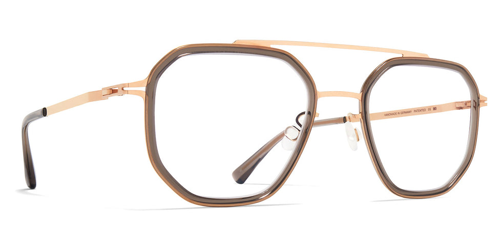Mykita® SATU MYK SATU A83-Champagne Gold/Clear Ash 51 - A83-Champagne Gold/Clear Ash Eyeglasses