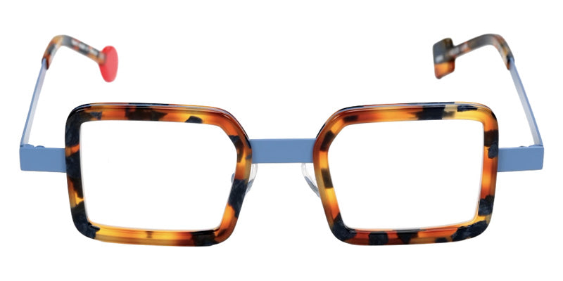 Sabine Be® Be Box Eyeglasses - 898 Blue Jeans Satin | Tortie Fawn Blue Shiny