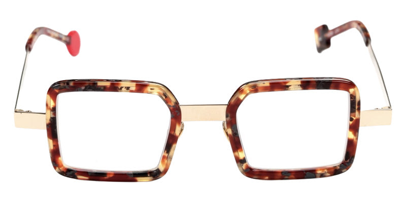 Sabine Be® Be Box Eyeglasses - 901 Gold Champagne Brilliant| Tortie Gray Shiny