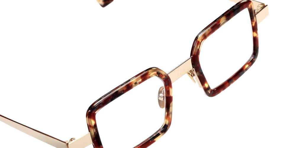 Sabine Be® Be Box Eyeglasses - 901 Gold Champagne Brilliant| Tortie Gray Shiny