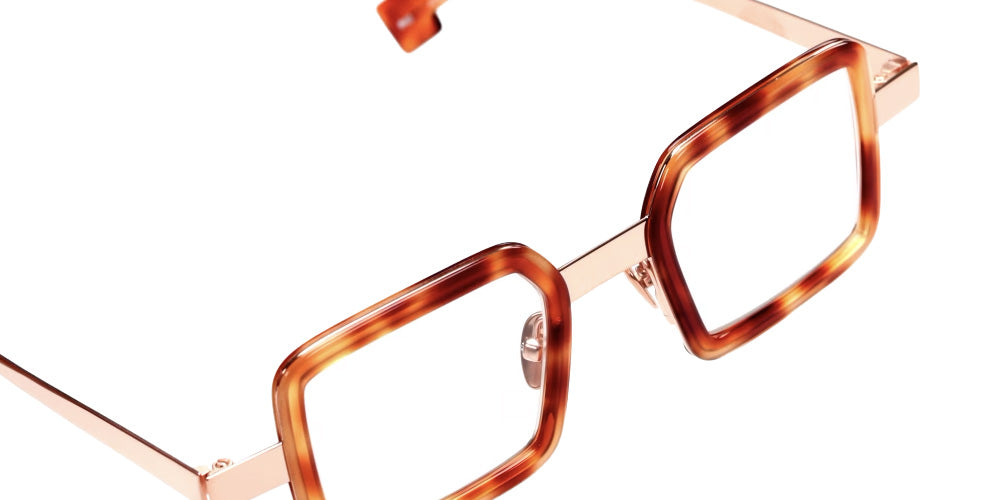 Sabine Be® Be Box Eyeglasses - 903 Gold Rose Shiny | Scale Hops Shiny