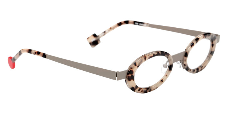 Sabine Be® Be Curve Eyeglasses - 909 Putty Satin-Finished/Scale Taupe Chocolate Shiny