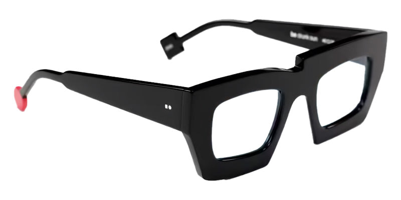 Sabine Be® Be Drunk Sun Sunglasses - 766 Black Shiny -Blue Aqua