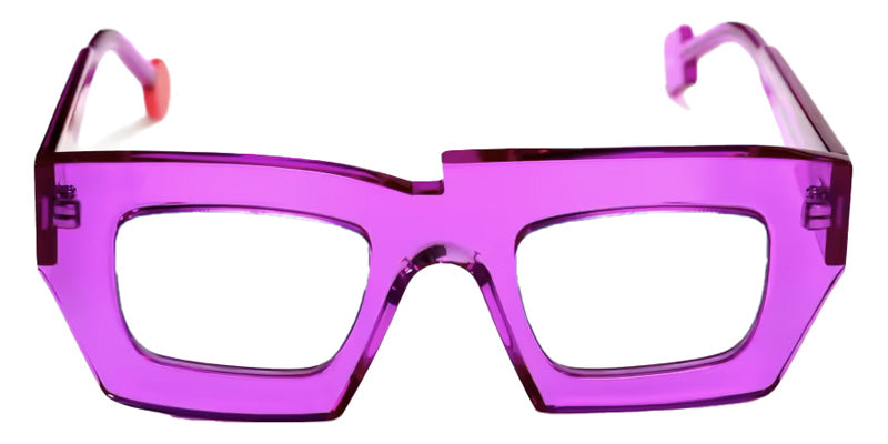 Sabine Be® Be Drunk Sun Sunglasses - 807 Gb Violine Translucent Shiny Glasses Deg Gray|Blue