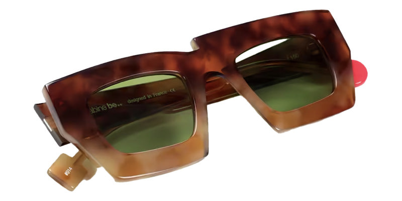 Sabine Be® Be Drunk Sun Sunglasses - 914 Scale Clear Degraded Shiny