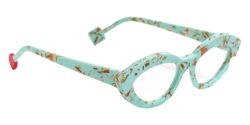 Sabine Be® Be Flirty Eyeglasses - 641 Turquoise Marbled Mat