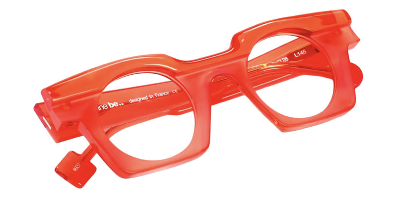 Sabine Be® Be Gangster Flow Eyeglasses - 937 Mandarin Translucent Shiny - Mandarin Translucent Mat