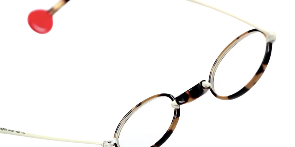 Sabine Be® Be Mayfair Eyeglasses - 997 Ivory Satin - Scale Tokyo Shiny