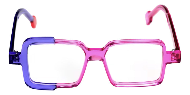Sabine Be® Mini Be Cubic Swell Eyeglasses - 955 Violet Translucent Shiny - Fuchsia Translucent Shiny