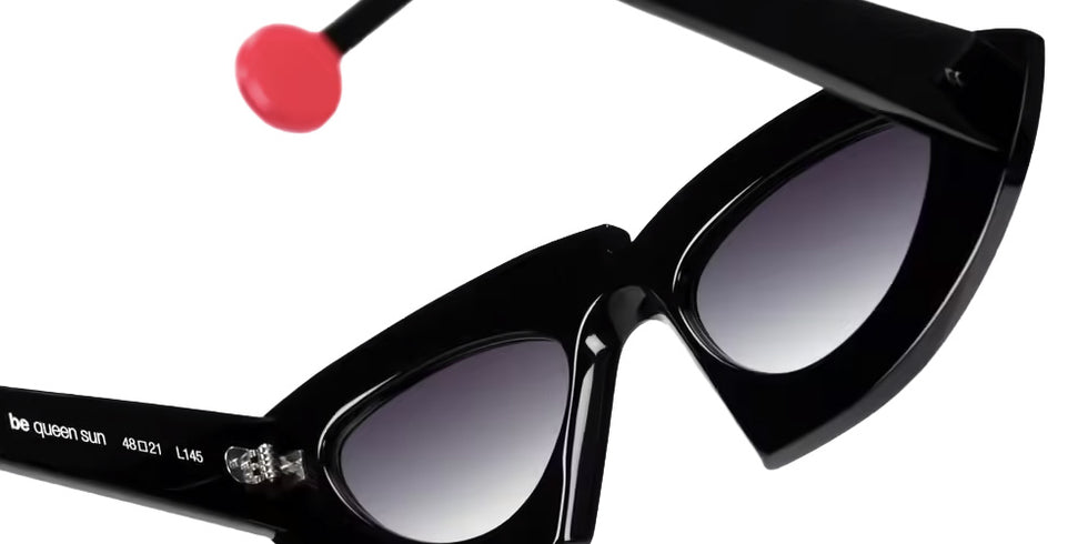 Sabine Be® Be Queen Sun Sunglasses - 766 Black Shiny