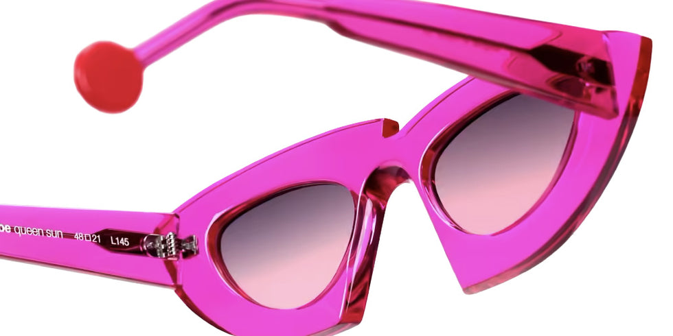 Sabine Be® Be Queen Sun Sunglasses - 870 Rw Violine Translucent Shiny Glasses Rosewoods