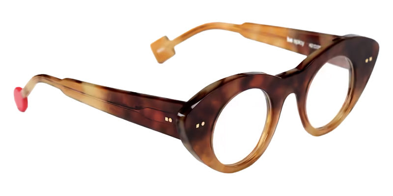 Sabine Be® Be Spicy Eyeglasses - 914 Scale Clear Degraded Shiny