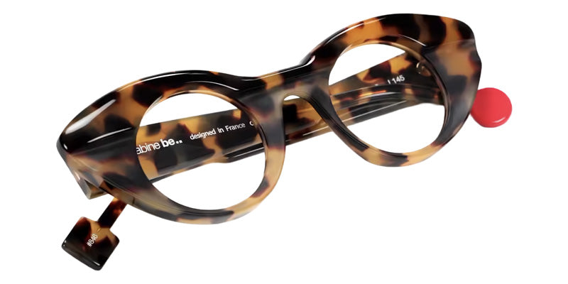 Sabine Be® Be Spicy Flow Eyeglasses - 846 Tortoiseshell Tokyo Shiny/Tortoiseshell Tokyo Mat