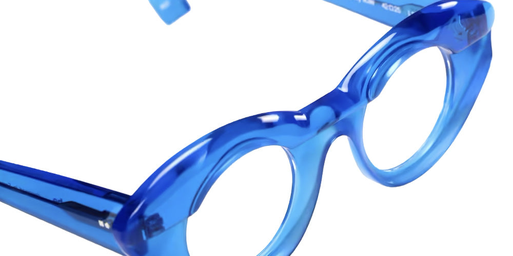 Sabine Be® Be Spicy Flow Eyeglasses - 936 Blue Majorelle Translucent Shiny - Blue Majorelle Translucent Mat