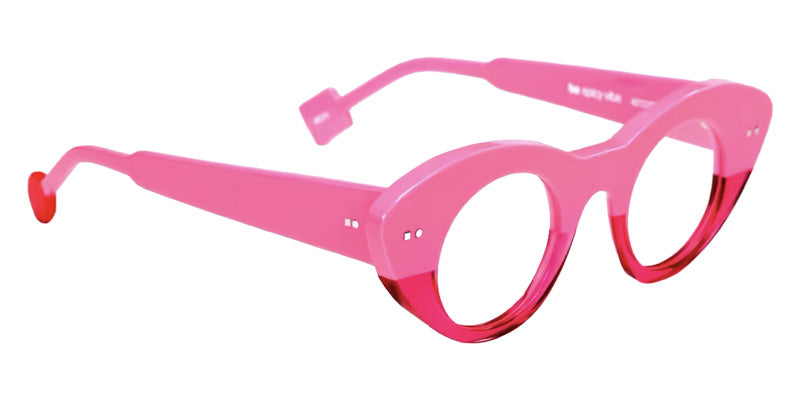 Sabine Be® Be Spicy Vibe Eyeglasses - 919 Rose Fluorescent Shiny -Pink Translucent Shiny