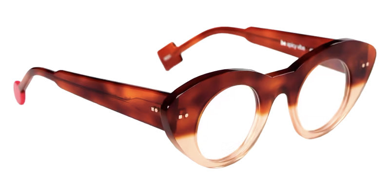 Sabine Be® Be Spicy Vibe Eyeglasses - 924 Scale Blonde Shiny - Glitter Gold Rose Shiny