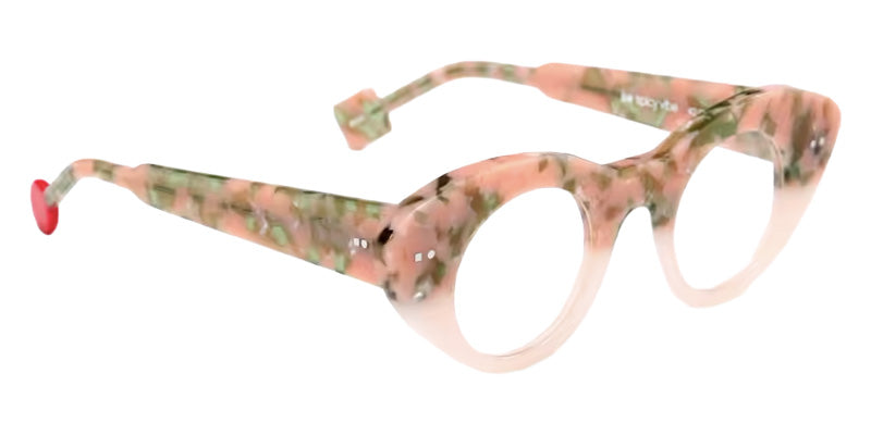 Sabine Be® Be Spicy Vibe Eyeglasses - 926 Scale Salmon|Khaki Shiny Pink Average Pearly Shiny