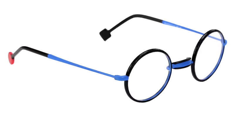 Sabine Be® Be Sterling Eyeglasses - 983 Blue Majorelle Satin - Black Snake Mat