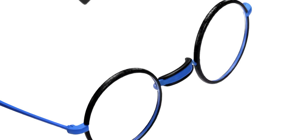Sabine Be® Be Sterling Eyeglasses - 983 Blue Majorelle Satin - Black Snake Mat