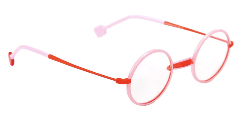 Sabine Be® Be Sterling Eyeglasses - 990 Orange Fluorescent Satin - Rose Pastel Shiny