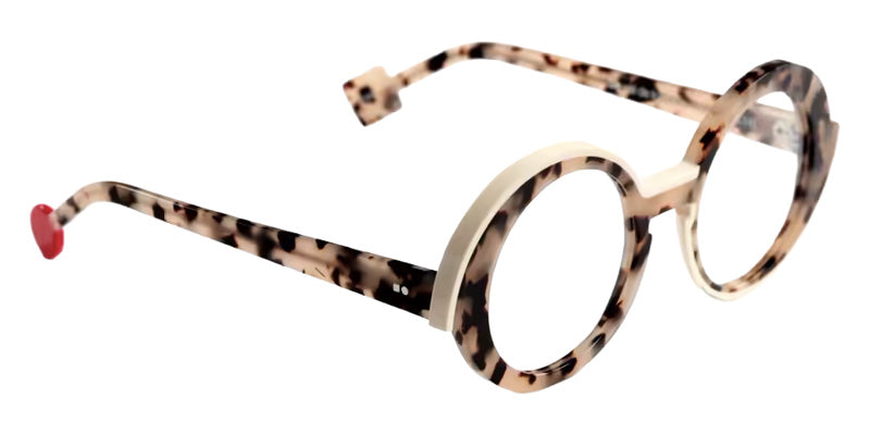 Sabine Be® Be Val de Loire Line Eyeglasses - 1006 Scale Taupe Chocolate Shiny - Line Ivory Shiny