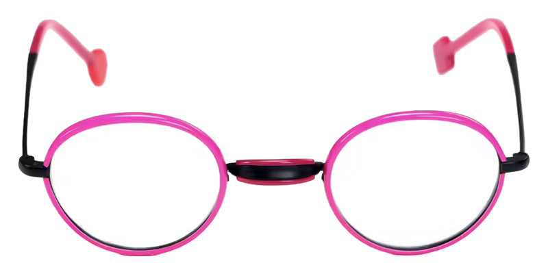 Sabine Be® Be Windsor Eyeglasses - 975 Blue Navy Satin - Fuchsia Shiny