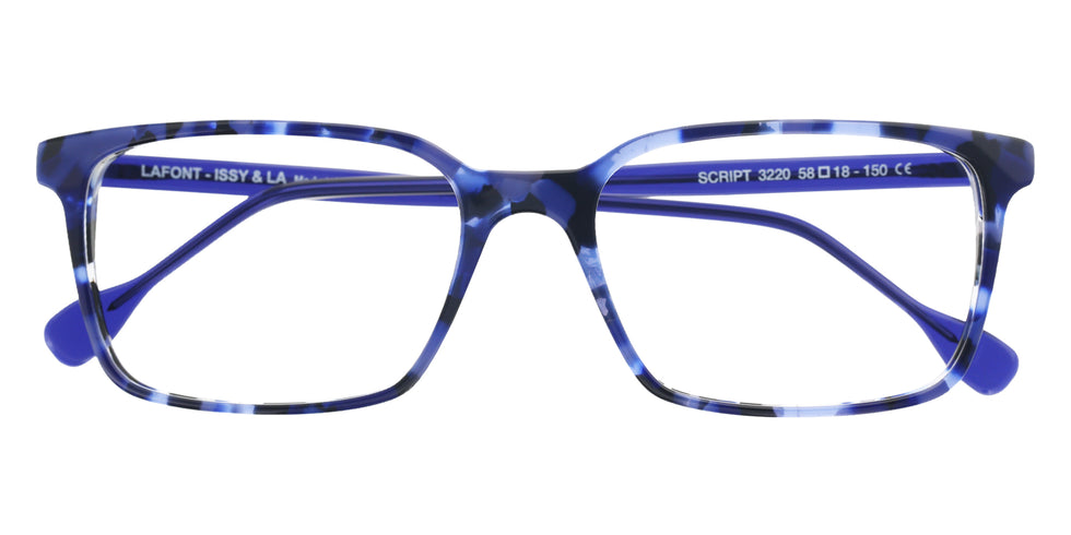Lafont® SCRIPT SCRIPT 3220 58 - Blue - 3220 Eyeglasses