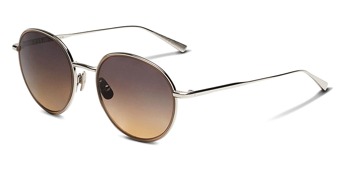 SALT.® SEINE SAL SEINE TSTP 54 - Traditional Silver/Taupe/Polarized CR39 Lovers Soul Sunglasses