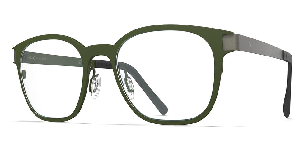Blackfin® SEWARD BLF SEWARD 1607 49 - Antique Silver/Blackfin Black Eyeglasses