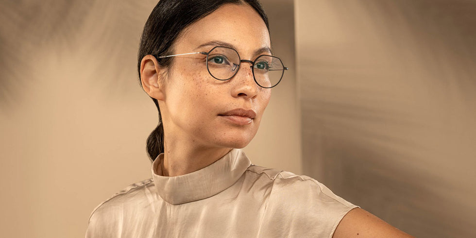 Blackfin® SIERRA BLF SIERRA 1568 47 - Blackfin Black/Shiny Silver Eyeglasses